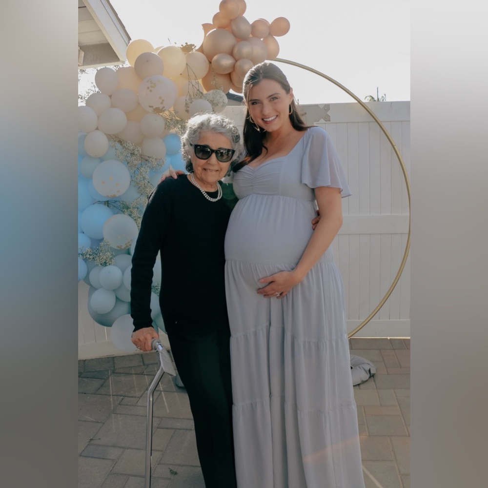 Show Me Your MuMu Light Blue Maxi Dress